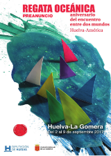 Publicación Preanuncio de Regata Internacional 525 aniversario Huelva-La Gomera
