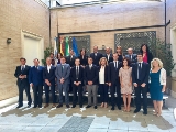 Caraballo agradece a la Comisión Iberoamericana del Senado elegir la provincia con motivo del 525 Aniversario